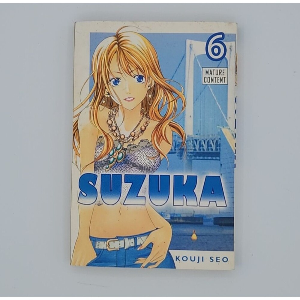 Suzuka Volume 6 Manga English 2007 Kouji Seo Del Rey Manga